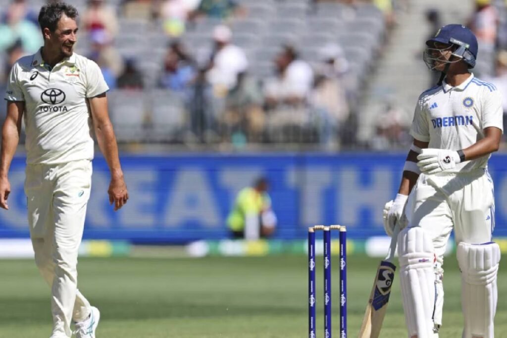 Mitchell Starc vs Yashasvi Jaiswal