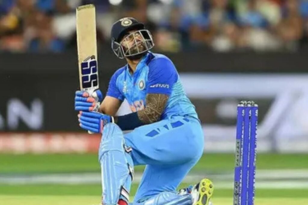 Showcasing his 360-degree shot range