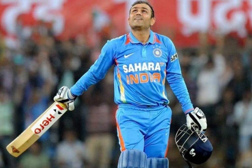 Virender Sehwag Batting for India