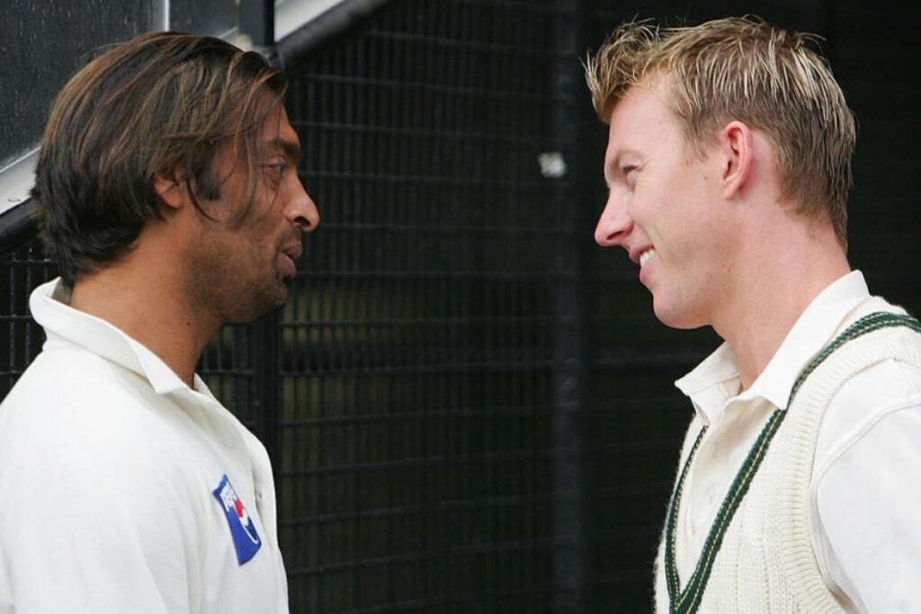 Shoaib Akhtar vs Brett Lee