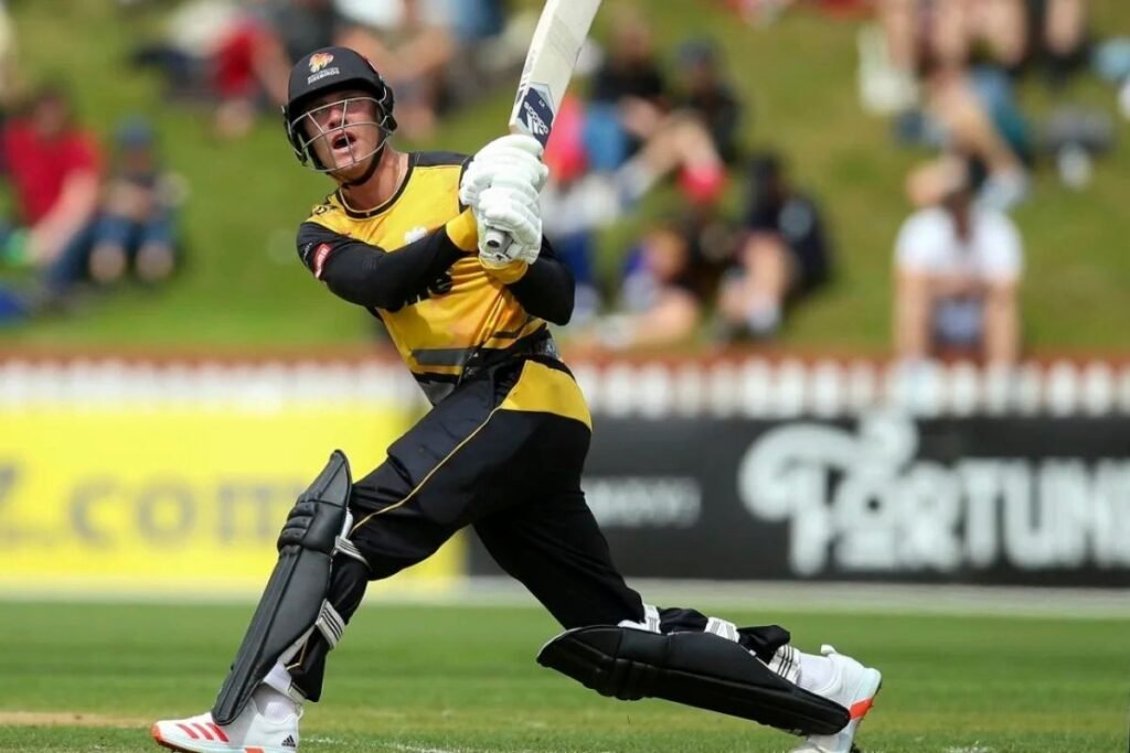 Finn Allen six sixes in an over