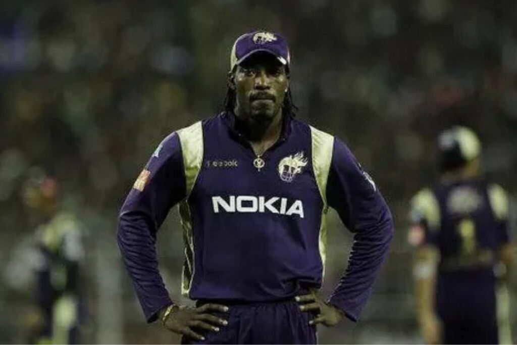 has Chris Gayle ever played for KKR