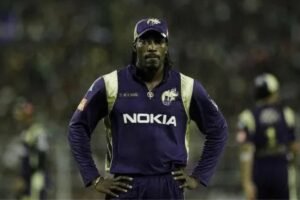 has Chris Gayle ever played for KKR