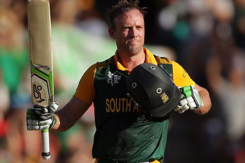 AB de Villiers Batting in Cricket