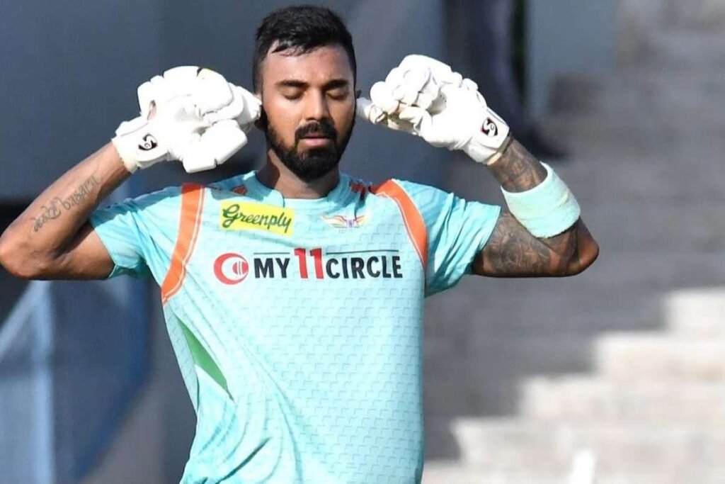 KL Rahul focused during match situation