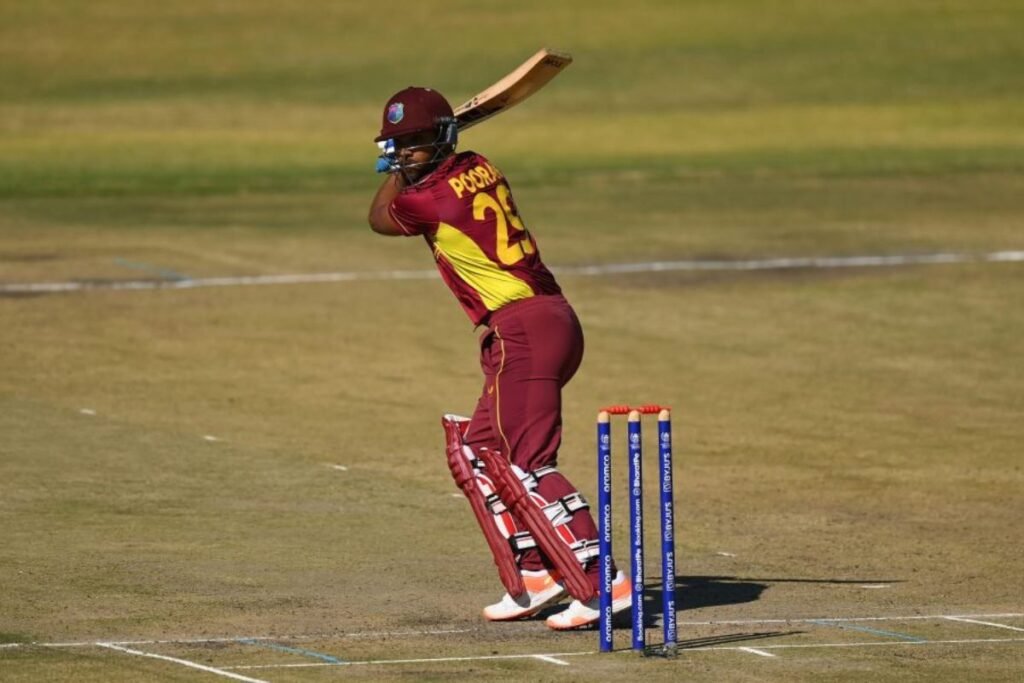 Nicholas Pooran Tracking the Ball