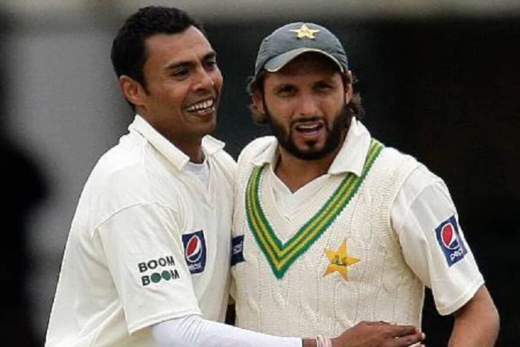 Shahid Afridi Representing Pakistan in International Cricket