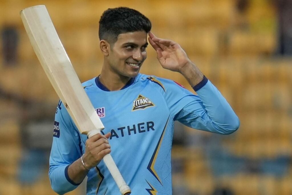 Shubman Gill India Cricket Team Batsman Action