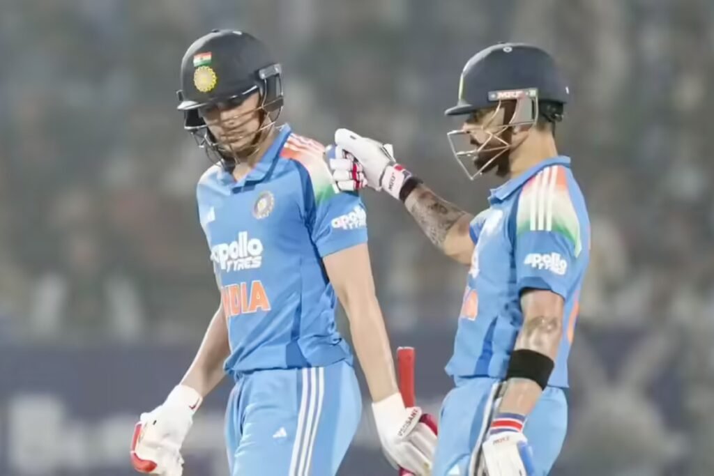 Virat Kohli and Shubman Gill leadership comparison in Indian cricket