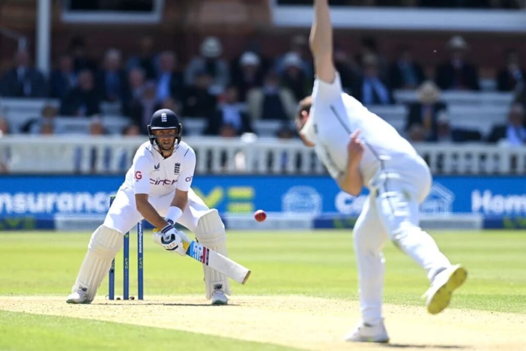 Joe Root batting technique in Test cricket balance and precision at the crease