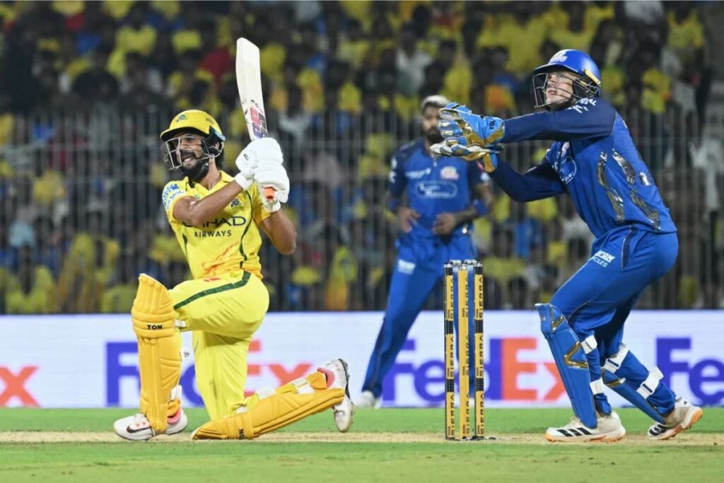 Kartik Sharma facing Mumbai Indians bowlers was he really under pressure