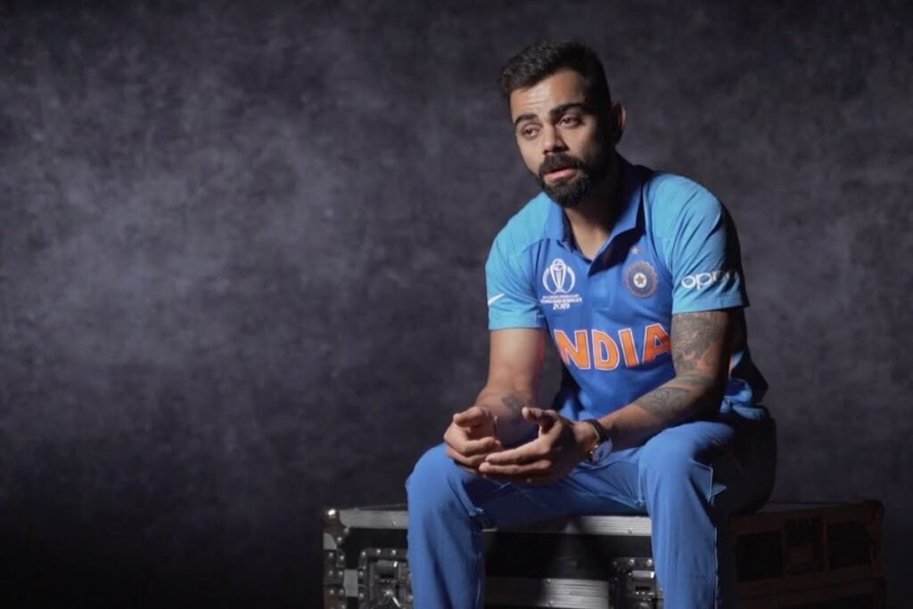 Virat Kohli celebrating his record breaking 50th ODI century what makes him special
